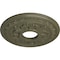 Ekena Millwork Baltimore Ceiling Medallion (Canopies up to 5 1/2"), 15 3/8"OD x 4 1/4"ID x 1 1/2"P, Painted Turtle CM15BAPTF - alternate 3